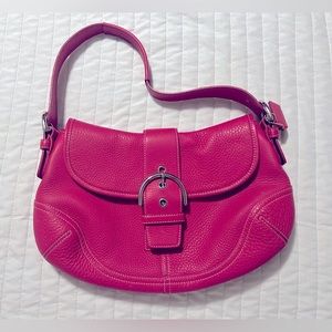 🔻PRICE DROP🔻VINTAGE Hot Pink 💞COACH 💓💕